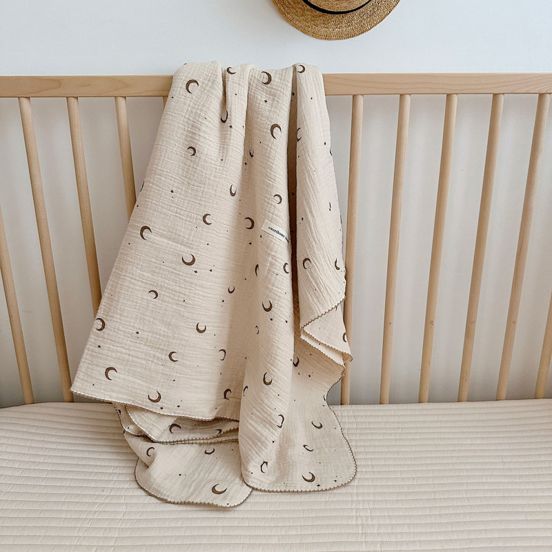 Couverture mignonne pour bébé en coton