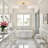 Modern Flower Glass Gold Chandelier-156439684-156439685