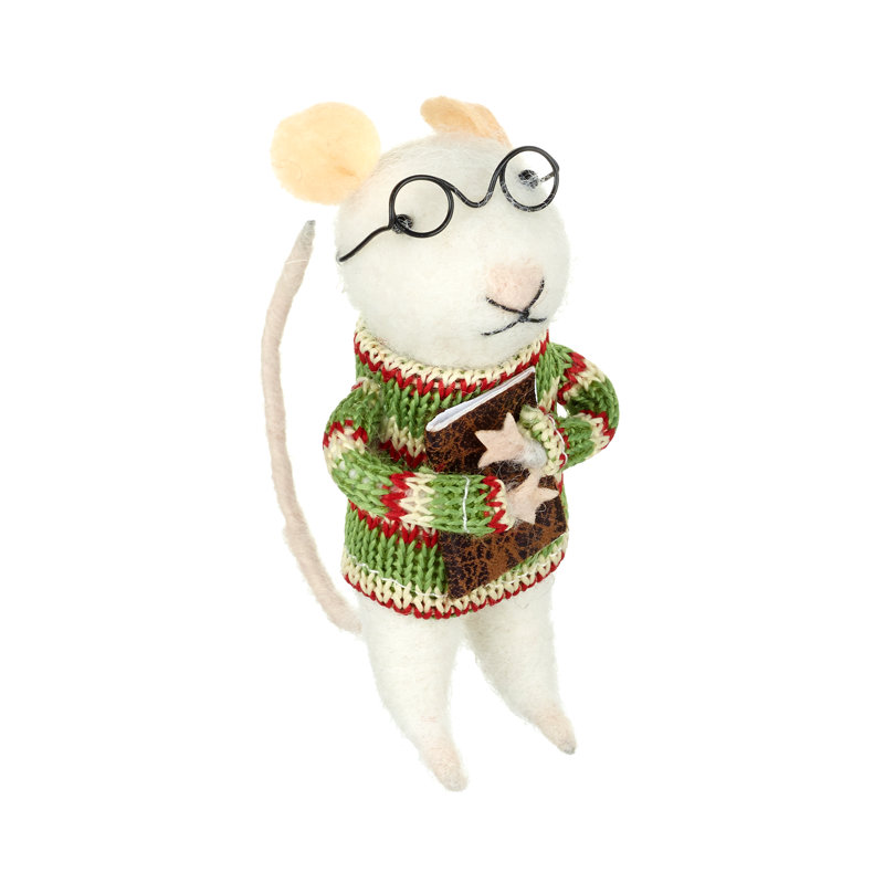 11cm Fabric Animals Hanging Figurine Ornament