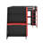 Twin Size Gaming Bed With RGB LED Lights And USB Ports-83795380
