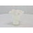 Aceves Floral Inspired Abstract Vase With Linear Grooves-1169312310