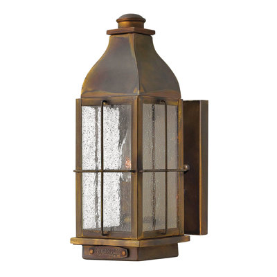 Welles Sienna Outdoor Wall Lantern