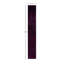 Tapis unique 2 pi 5 po x 16 pi 4 po Huckstep