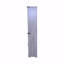 Armoire étroite, armoire de rangement de salle de bain, armoire de rangement de style campagnard avec tablettes réglables