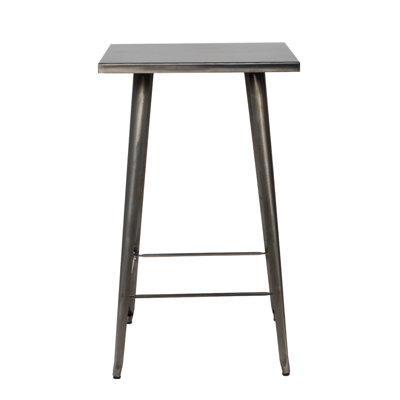 Katsikis Solid Top Metal Base Dining Table