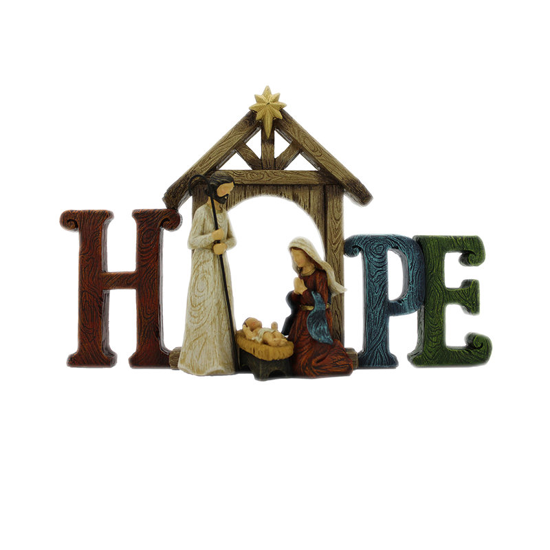 Espoir, crèche de Noël
