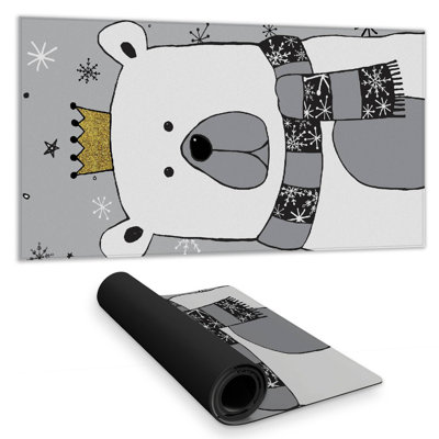 Beautiful bear - 15.75"x31.50" Desk mat