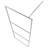 VidaXL Walk-in Shower Wall 31.5" x 76.8"-91924903-91924904