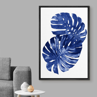 Peinture sur toile, cadre flottant