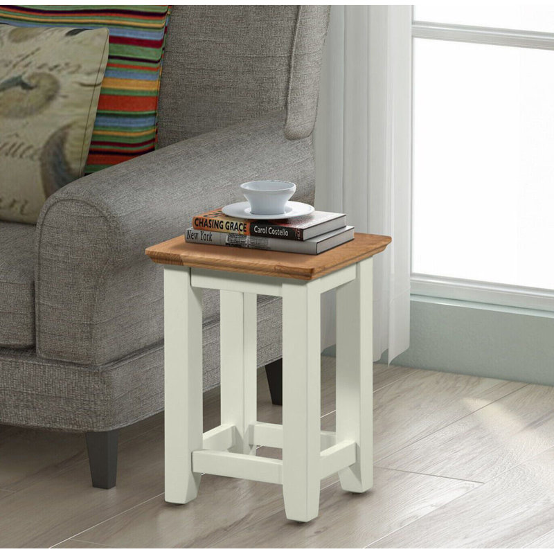 Solid Wood End Table