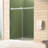 56" - 60"W X 70"H Sliding Shower Enclosure With 5/16"(8Mm) Thick Tempered Glass, Easy Clean Coat And Buffer For Quiet Operation 60" Wide 70" High, Made Of Waterproof Design Brushed Nickel-120954776