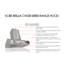 Hotte murale sans conduit 36 pouces 400 CFM en acier inoxydable Brillia