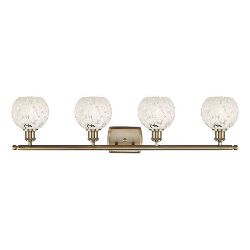 Betsabe 4 - Light Dimmable Vanity Light, Antique Brass