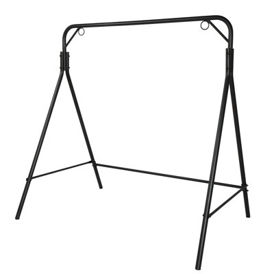 Metal Porch Swing with Stand