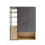 Kennelly 3 Door Manufactured Wood Wardrobe