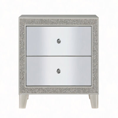 Nightstand, 2-Drawer Nightstand