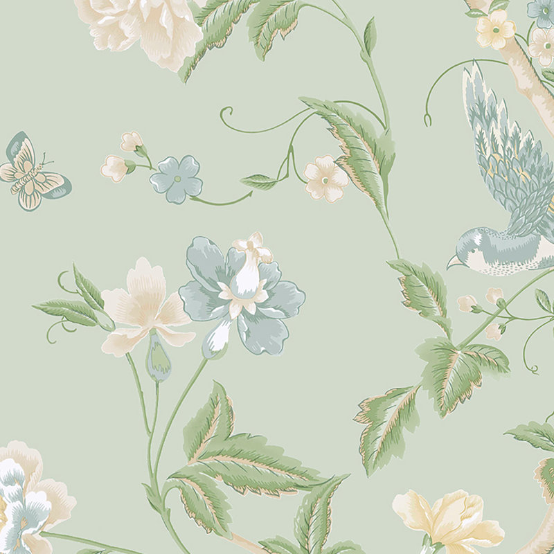 Papier peint floral Aura