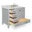 Ensemble de meuble-lavabo simple 43 po Flynt-64627241
