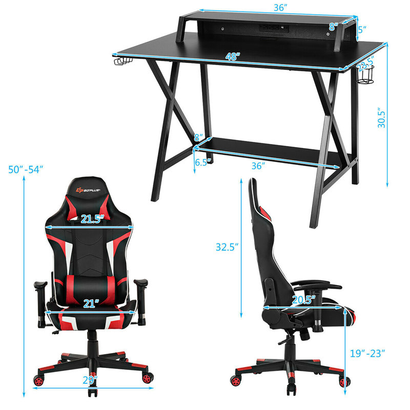 Bureau d'écriture, Rouge