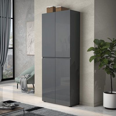 Sahad 30 Pair Shoe Storage Cabinet