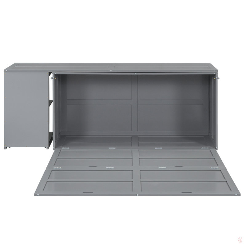 Gloricely Storage Bed, Gray