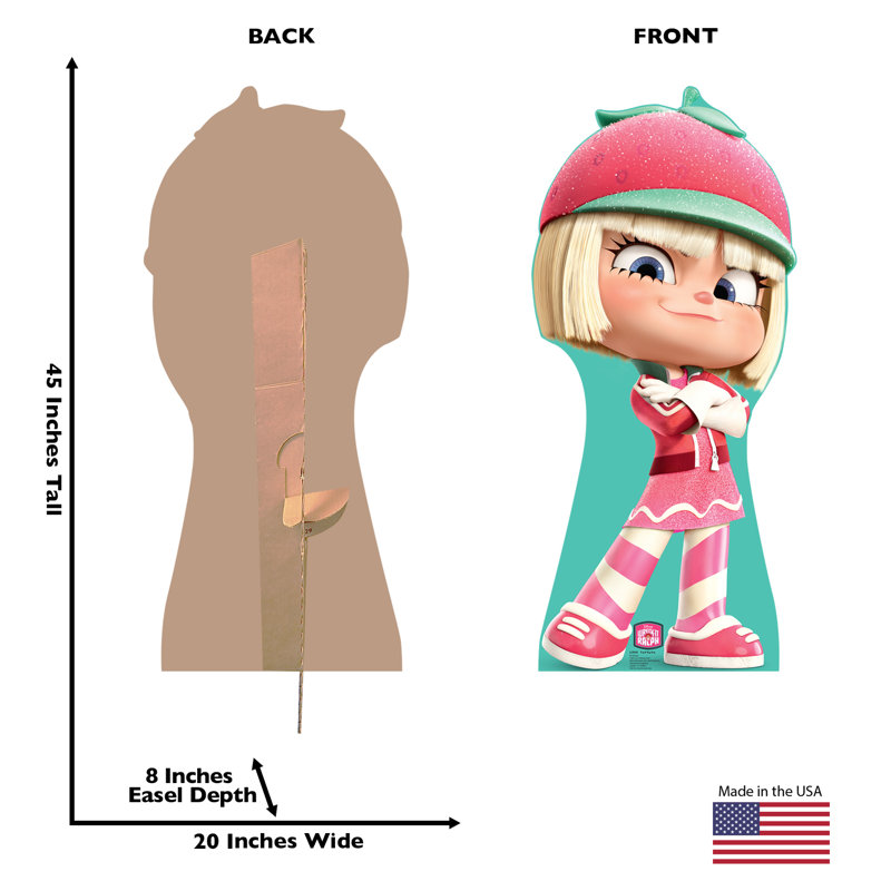 45'' Taffyta Disney Wreck-It Ralph Cardboard Standup