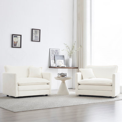 Ensemble de 2 chaises d'appoint