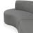Crabill 104.25'' Wide Curved Aluminum Patio Sectional