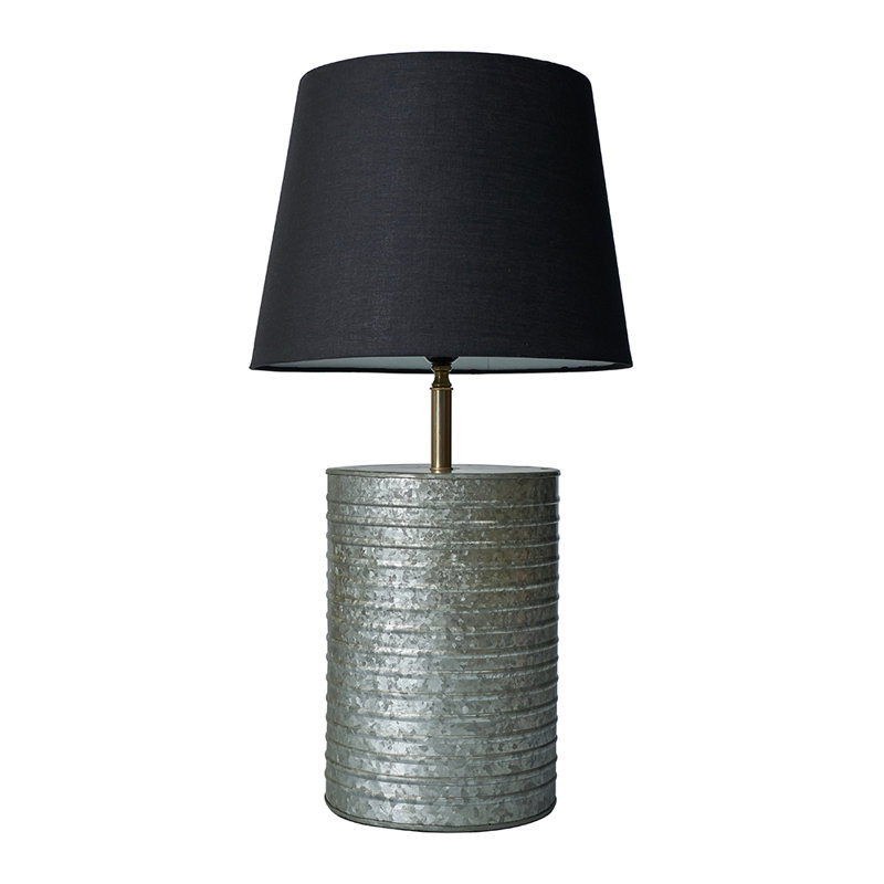 Metal Table Lamp, Yes, White