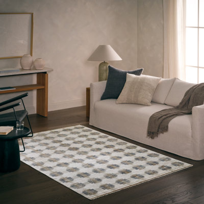 Jaipur Living Zorina Power Loomed Modern/Contemporary Blue Area Rug (7'6"X9'7")