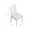 Chaise d'appoint rembourrée en lin Fairfield-27809321