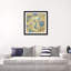 «Passing Thru I on Gold», reproduction d'art sur toile en or-73165403-73165400-73165401