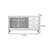 New Chinese Style Fence Sliding Door Display Case