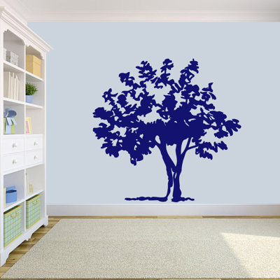 Décalcomanie murale arbre contes
