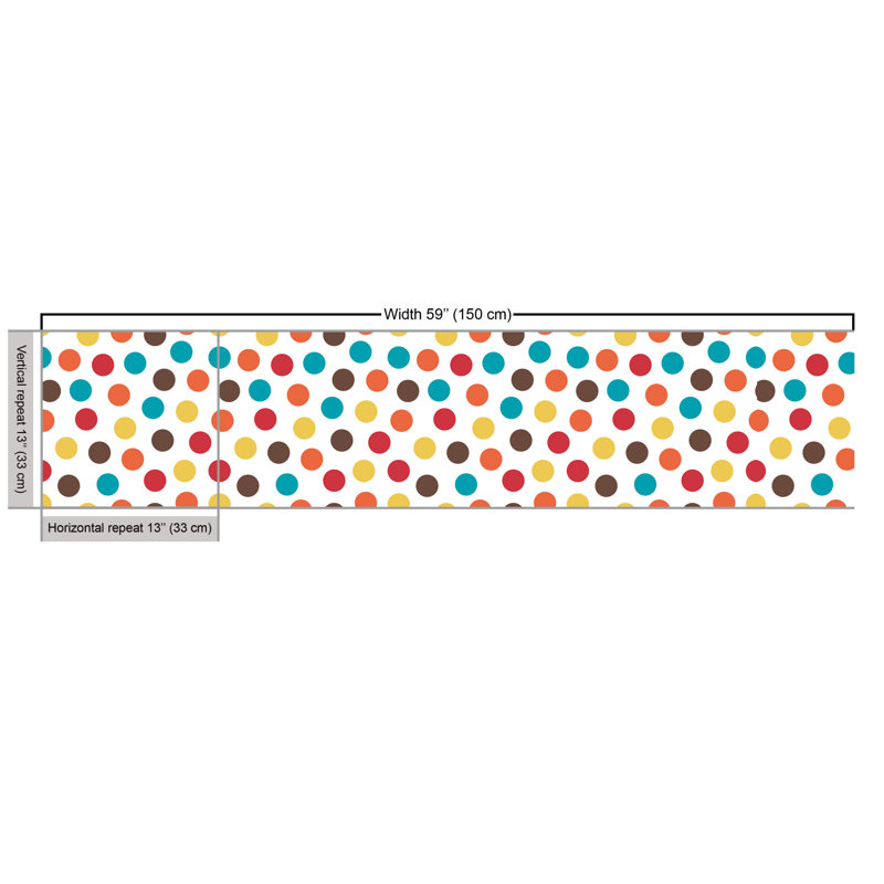 Guckenberger Colorful Points on a Plain Fabric