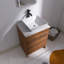  Ensemble de meuble-lavabo autoportant 24 po avec plateau en pierre frittée Aurrie, Aurrie-1121159306-1121159315