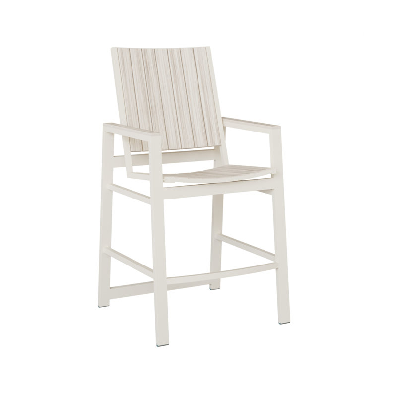 Chaise de bar Delainah, Coquillage