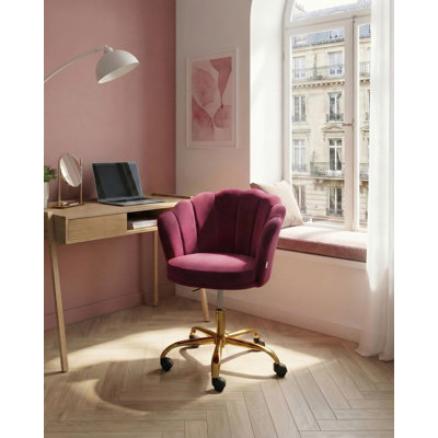 Velvet Office Chair