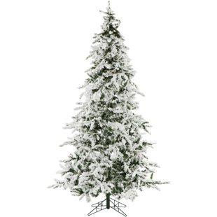 Arbre de noël artificiel pin à neige 7,5'