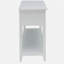 Bureau blanc avec 2 tiroirs-1894409513