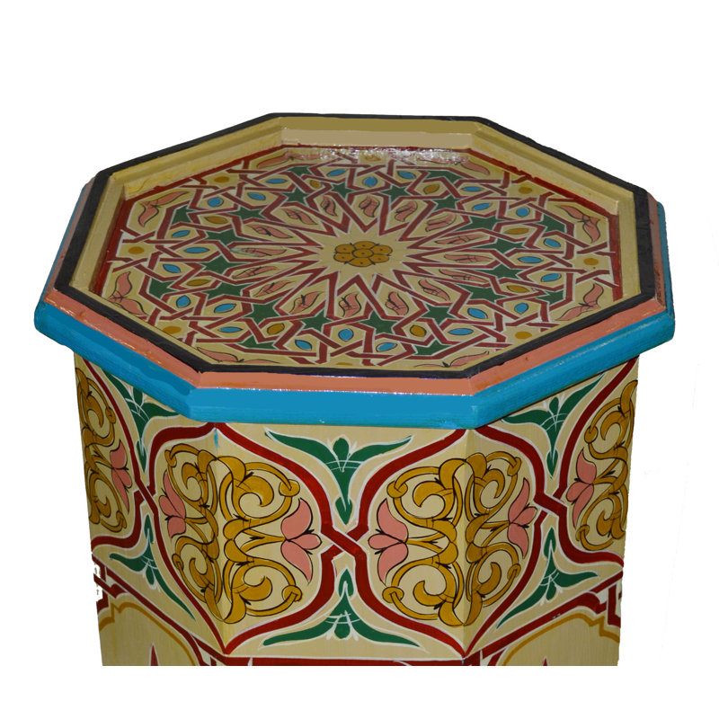 Large handcrafted Moroccan table, Noir, noir, noir, noir
