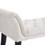 Banc en tissu Noelynn