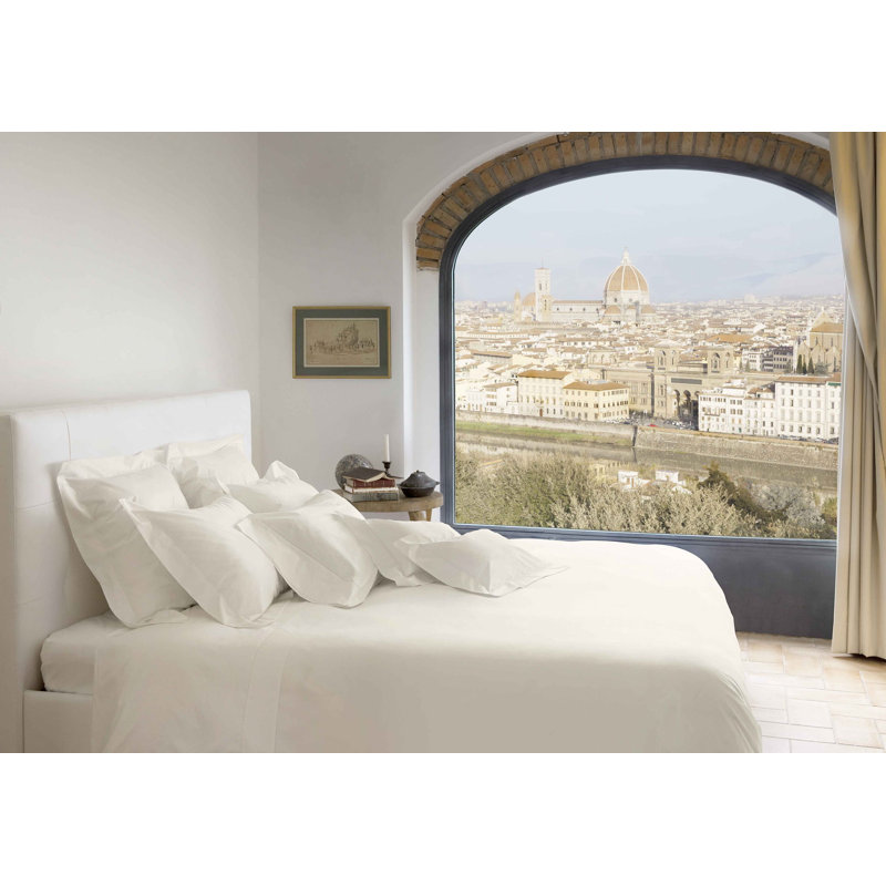 Tuscan Dreams Duvet Cover, King Duvet Cover, Ivory
