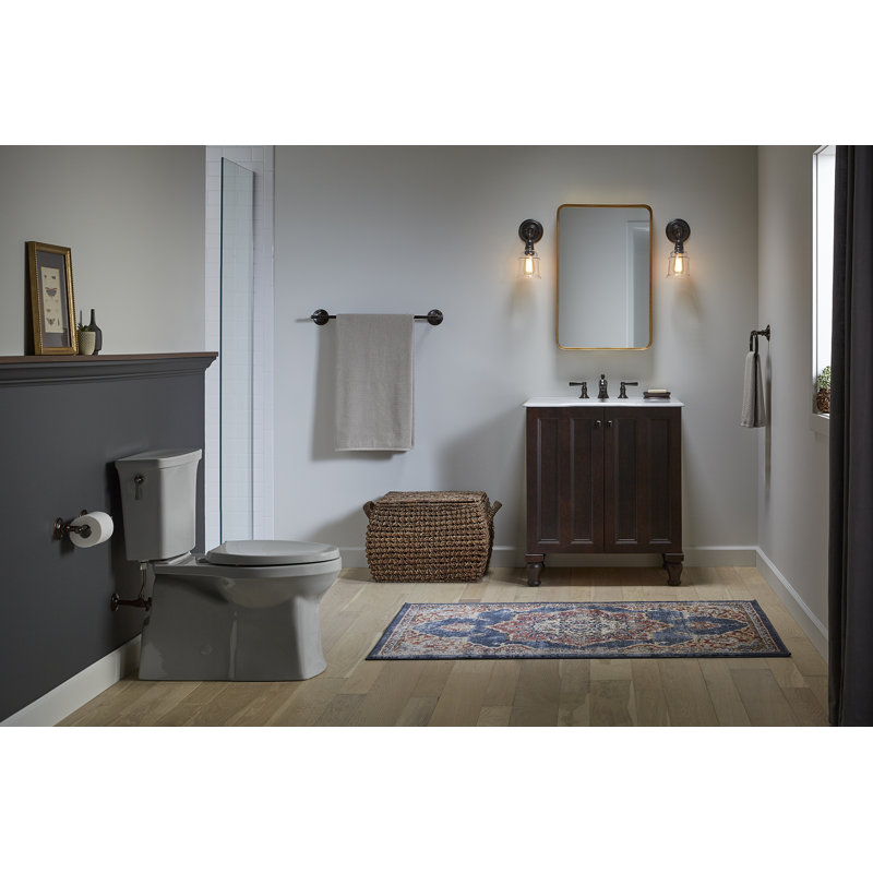 Eclectic Towel Bar, Oil Rubbed Bronze, 24"W