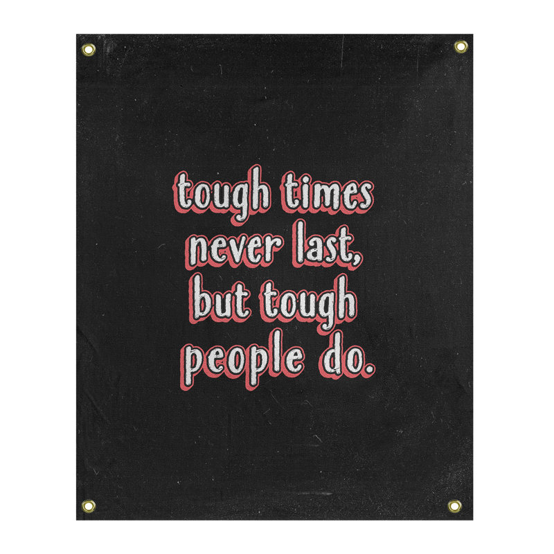 Tapisserie tableau noir en polyester rigide times quot, H 59 pi x l 50 po, Rouge