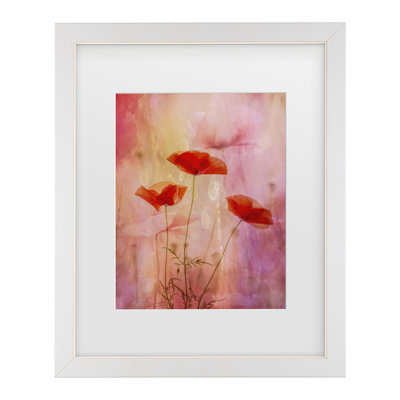 Hilda Van Der Fragility Matted Framed Art