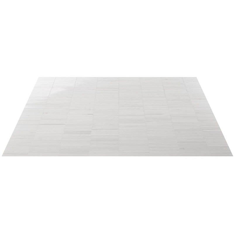 Bianco Dolomite 12x12 Stacked Polished Marble Mosaic Tile
