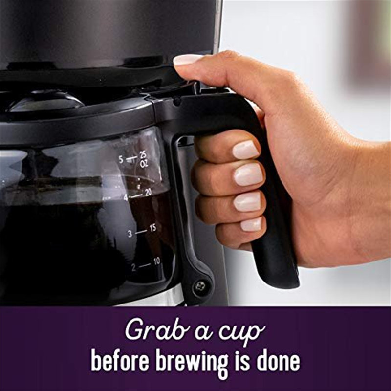Cafetière 5 tasses Nbarthome, Noir
