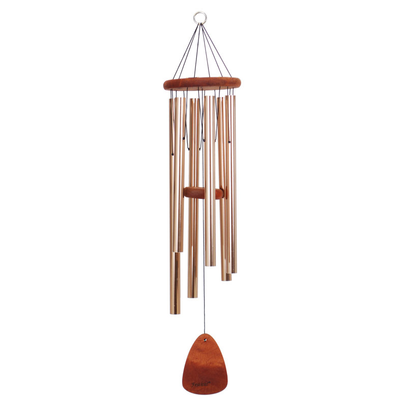 Carillon à vent Festival, Bronze, H 36 po x l 8 po x P 8 po