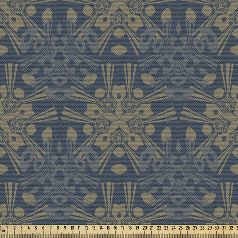 Tissu oriental antique, l 58 po x L 108 po